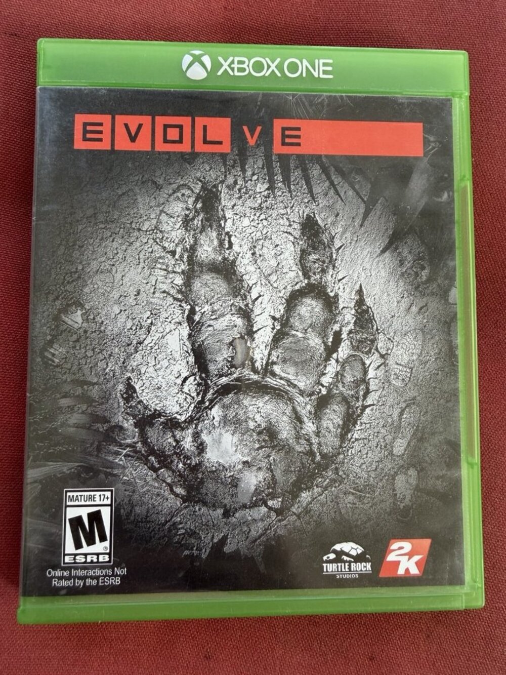 Evolve Microsoft Xbox One 2015 Video Game 2K multiplayer shooter monster